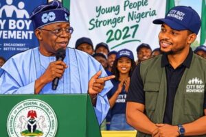CITY BOY MOVEMENT:TINUBU HAILS SEYI, TELLS AM TO DO MORE AS 2027 POLITICAL WAHALA DEY HOT
