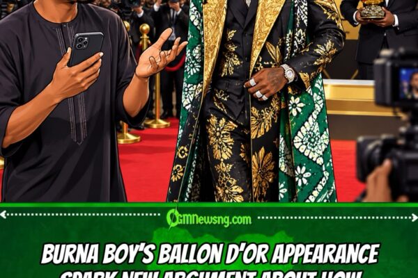 Cultural Representation: Daniel Regha Criticise Burna Boy as Ballon d’Or Appearance Spark Fresh Debate