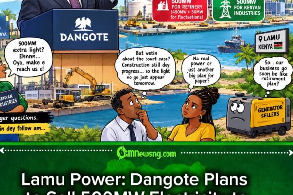 Dangote Plan 1,000MW Lamu Power Plant as Kenya Industries Eye Extra Electricity