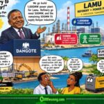 Dangote Plan 1,000MW Lamu Power Plant as Kenya Industries Eye Extra Electricity