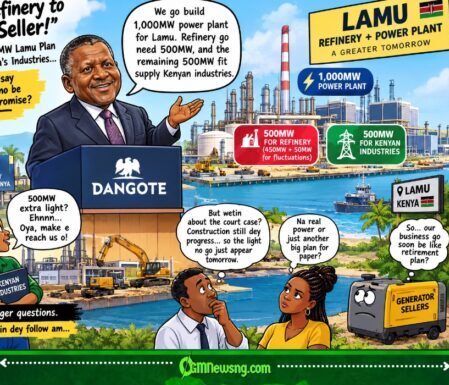 Dangote Plan 1,000MW Lamu Power Plant as Kenya Industries Eye Extra Electricity