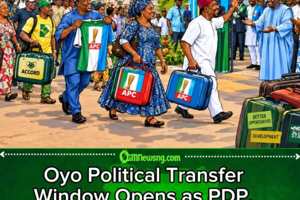 Defection Wahala: Over 250 PDP, Accord Members Abandon Their Parties for APC in Oyo