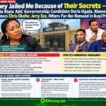 Doris Ogala Say “Dem Jailed Me Because of Their Secrets” as Pastor Chris Okafor Legal Palava Reach Courtroom