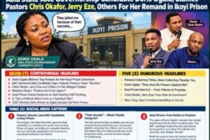 Doris Ogala Say “Dem Jailed Me Because of Their Secrets” as Pastor Chris Okafor Legal Palava Reach Courtroom