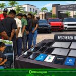 EFCC ARRESTS 21 FOR LEKKI CRYPTO FRAUD ALLEGATIONS, FIVE EXOTIC CARS JOIN THE GBEGE!