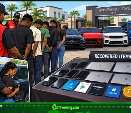 EFCC ARRESTS 21 FOR LEKKI CRYPTO FRAUD ALLEGATIONS, FIVE EXOTIC CARS JOIN THE GBEGE!
