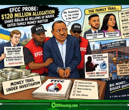 EFCC Probe: $120 Million Allegation Shake Abuja As Billions Of Naira Enter Family Money Matter