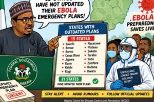 Ebola Preparedness: FG Don Confirm Case for Abuja, 15 States Still Dey Update Their Homework!