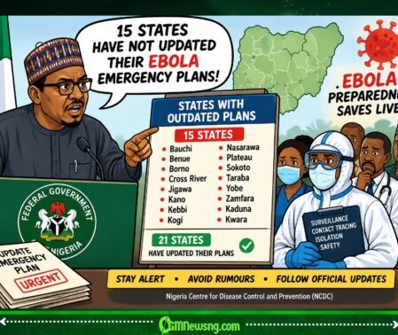 Ebola Preparedness: FG Don Confirm Case for Abuja, 15 States Still Dey Update Their Homework!