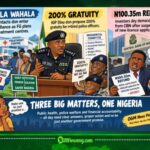 Ebola Wahala, 200% Gratuity and N100.35m Refund: Nigeria Get Three Big Matters to Settle