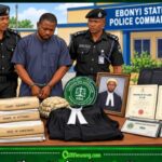 FAKE LAWYER: Ebonyi Police Arrest Alleged Fake Lawyer, Recover Wig, Robe and NBA Seal