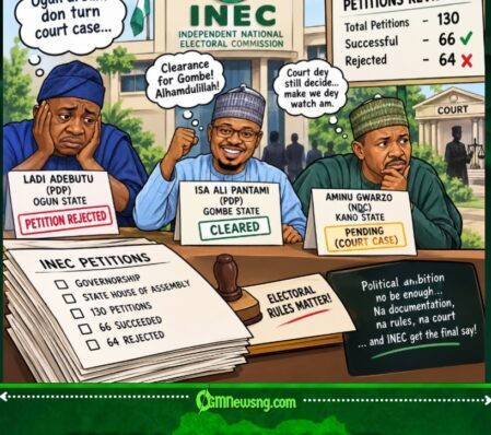 INEC PETITIONS: Adebutu Collects Electoral Knock, Pantami Celebrates, Gwarzo Still Dey Watch Courtroom!