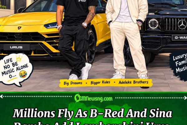 Luxury Cars; B-Red And Sina Rambo Put Millions On The Road As Lamborghini Urus And G-Wagon Enter The Garage