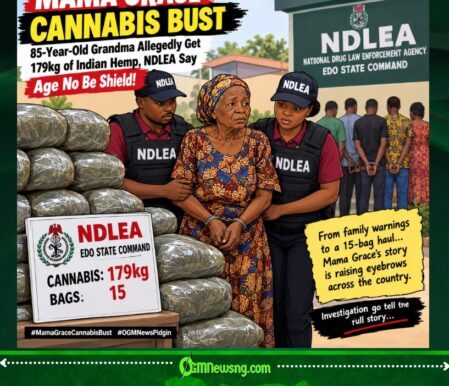 Mama Grace Cannabis Bust: 85-Year-Old Grandma Allegedly Get 179kg of Indian Hemp, NDLEA Say Age No Be Shield