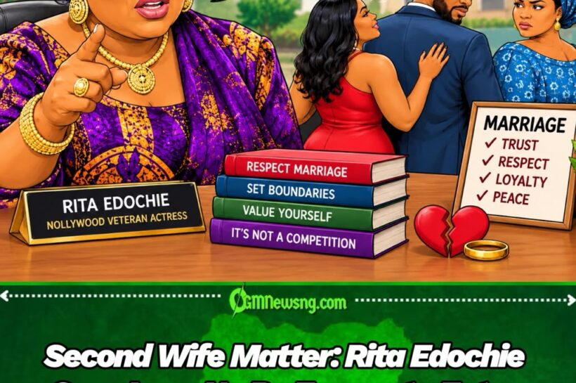 Marriage Matter: Rita Edochie Says Going After Another Woman’s Husband Na “Serious Madness”