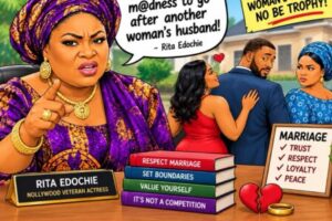 Marriage Matter: Rita Edochie Says Going After Another Woman’s Husband Na “Serious Madness”