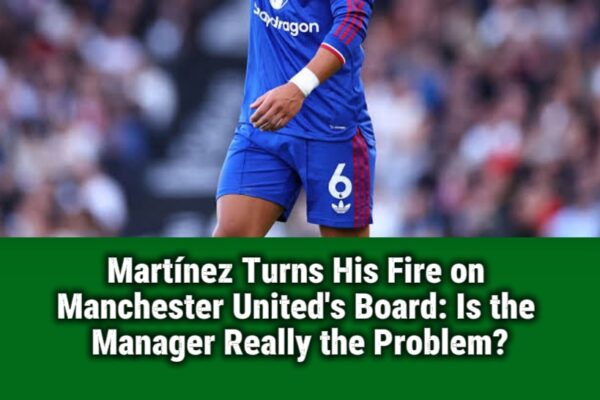 Lisandro Martínez Criticises Manchester United Leadership After Atlético Madrid Defeat