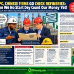NNPC Refineries: Chinese Firms Don Finish Inspection, but Nigerians Still Dey Wait for Fuel Drama to End!