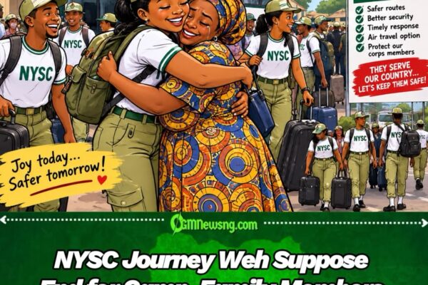 NYSC Corps Members: 20 Young Graduates Return to Their Families as Road Safety Questions Raise Their Heads