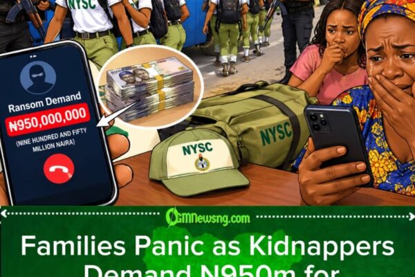 NYSC Kidnap: N950m Ransom Turns Families’ Phones Into Panic Machines