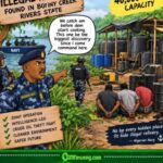 Navy Burst 40,000-Litre Illegal Refinery for Bonny Creek Before E Take Off