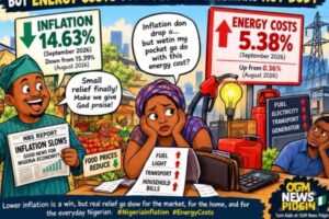Nigeria Inflation Don Drop Reach 14.63%, But Energy Costs Still Dey Give Nigerians Hot Body