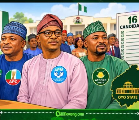 OYO 2027: INEC RELEASES 16 GOVERNORSHIP CANDIDATES AS SHARAF ADEEN, ADEKANMBI AND ORIYOMI HAMZAT ENTER THE RING