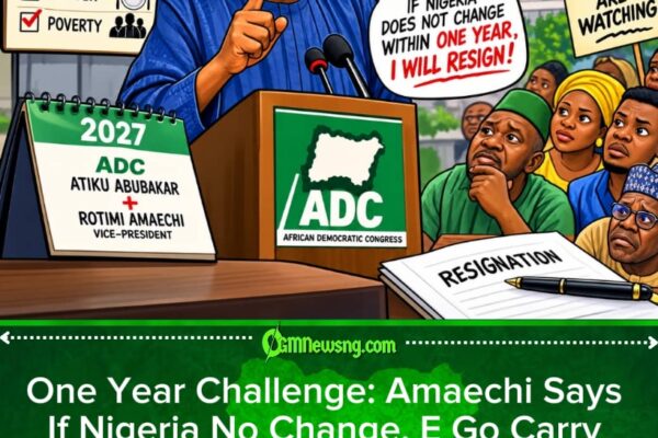 One Year: Amaechi Says He Will Resign If Nigeria No Change Under ADC
