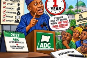 One Year: Amaechi Says He Will Resign If Nigeria No Change Under ADC