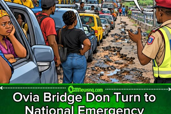 Ovia Bridge Don Turn Highway to Waiting Room as Commuters Lose Hours for Traffic