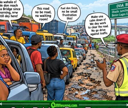 Ovia Bridge Don Turn Highway to Waiting Room as Commuters Lose Hours for Traffic