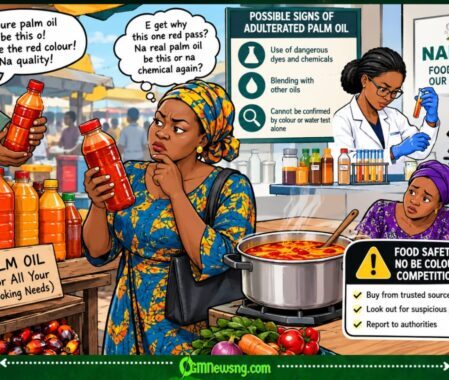 ADULTERATED PALM OIL: Redder Than Wedding Cloth, But Who Know Wetin Dey Inside?