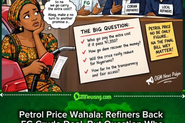 PETROL PRICE CEILING DON ENTER ANOTHER LEVEL: REFINERS BACK FG CRUDE DEAL, BUT WHO GO PAY THE EXTRA MONEY?