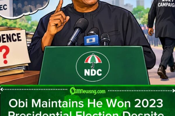 Peter Obi Says He Won 2023 Election, But Evidence Apparently Took a Vacation