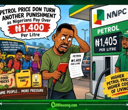 Petrol Price Don Pass ₦1,400 as Nigerians Pay More, While Government Discount Still Dey Face Questions