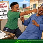 Rent Increase Turn Boxing Match? Tenant Allegedly Punch Landlord Eye Over ₦150,000 Rent Jump
