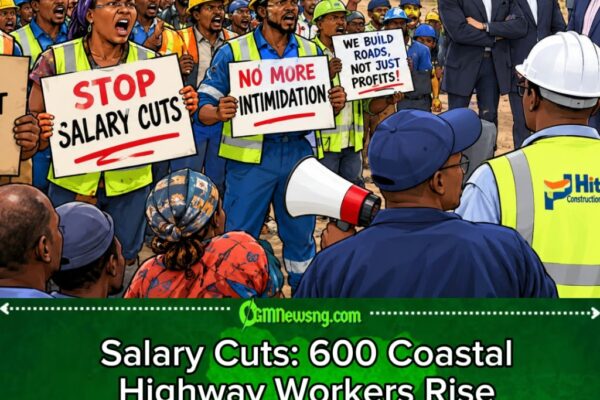 SALARY CUTS DON TURN COASTAL HIGHWAY TO PROTEST GROUND AS 600 WORKERS DEMAND MANAGERS’ REMOVAL!