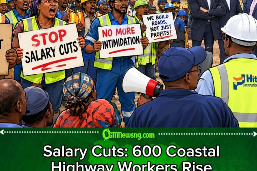 SALARY CUTS DON TURN COASTAL HIGHWAY TO PROTEST GROUND AS 600 WORKERS DEMAND MANAGERS’ REMOVAL!