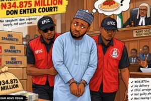SPAGHETTI SUPPLY FRAUD: ₦34.875 MILLION DON ENTER COURT AS EFCC ASK WHERE THE PASTA DEY!