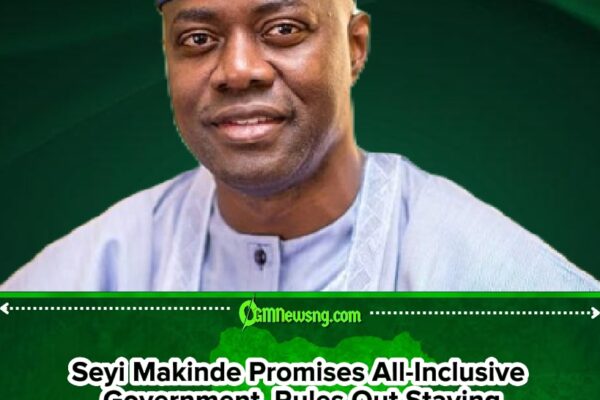 Seyi Makinde Promises Four-Year Government and Inclusive Leadership if Elected President