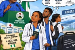 TINUBU WAN STOP DOCTOR JAPA, BUT WHO GO CONVINCE DEM SAY HOME SWEET HOME?