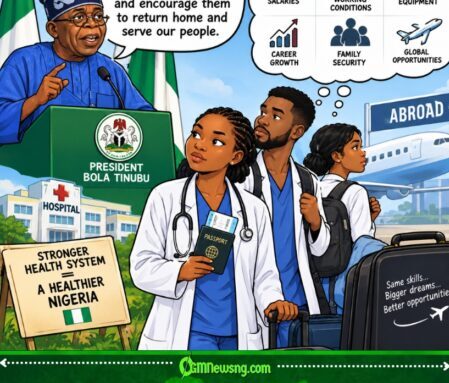 TINUBU WAN STOP DOCTOR JAPA, BUT WHO GO CONVINCE DEM SAY HOME SWEET HOME?