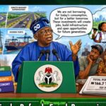 TINUBU DEFENDS FRESH BORROWING, SAYS FUTURE GENERATIONS WILL BENEFIT AS NIGERIANS WAIT TO SEE WHAT THE LOANS WILL BUILD