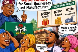 ₦200 BILLION DON ENTER MATTER! Tinubu Promises Business Owners Money as Government Faces One Big Test