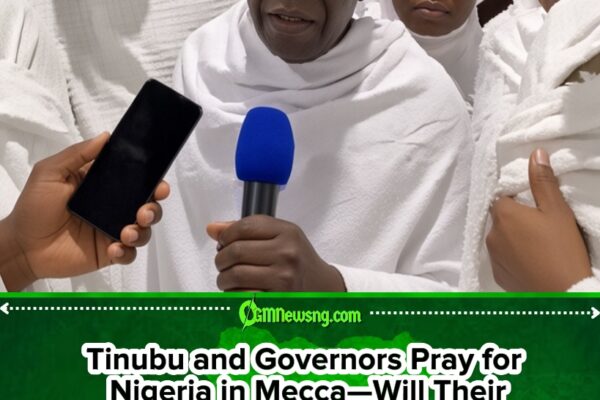 Tinubu Joins Nigerian Governors in Mecca to Pray for Nigeria—Will the Prayers Bring the Change Citizens Need?