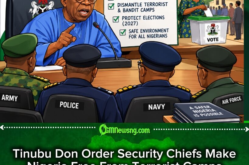Security Sweep: Tinubu Don Give Security Chiefs Order Wey Bandits No Fit Ignore