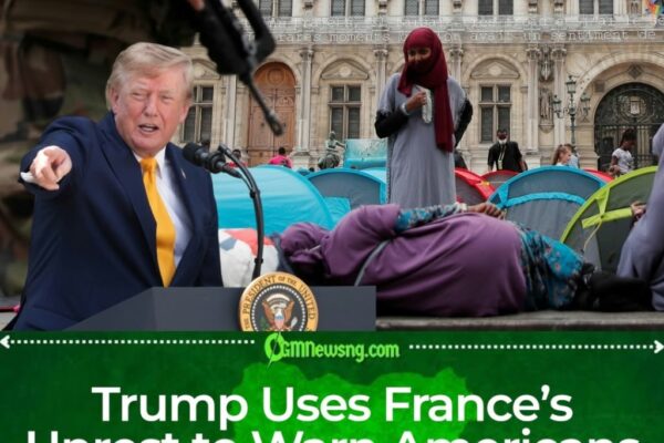 Trump Turns France’s Violent Unrest Into Warning About America’s Immigration Debate