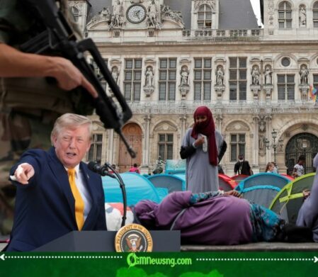 Trump Turns France’s Violent Unrest Into Warning About America’s Immigration Debate