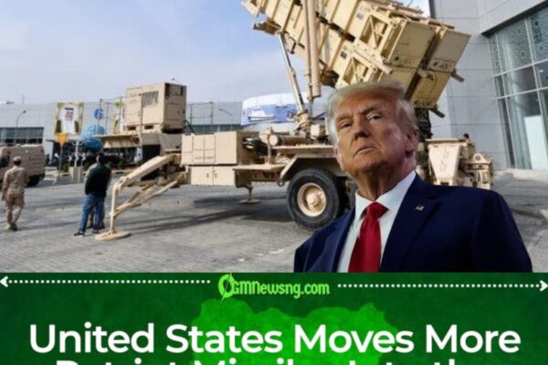 United States Sends More Patriot Missiles to Shield Gulf Energy Sites as Iran Tensions Rise