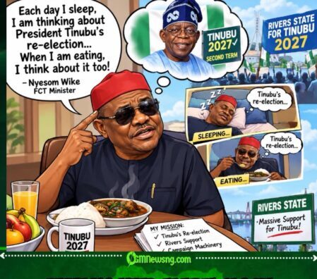 Wike Don Turn Tinubu’s Re-election to Breakfast, Lunch and Dinner Matter
